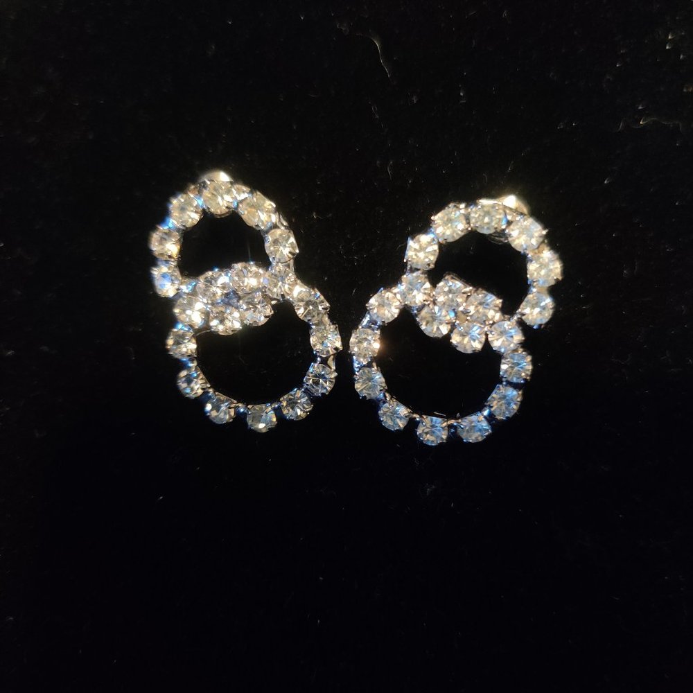 Vintage Rhinestone earrings